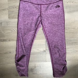 The North Face Purple Crop Leggings Small